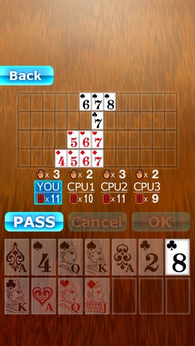 i七並べlite | スクリーンショットその2