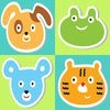 動物のペット家族のパズル - かわいいマッチ3マニアゲーム アイコン