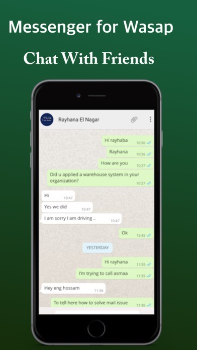 Messenger For Whatsap Web for iPad & iPhone Pro | スクリーンショットその1