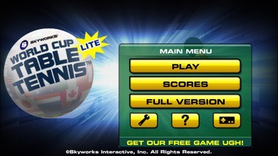 World Cup Table Tennis™ Lite | スクリーンショット