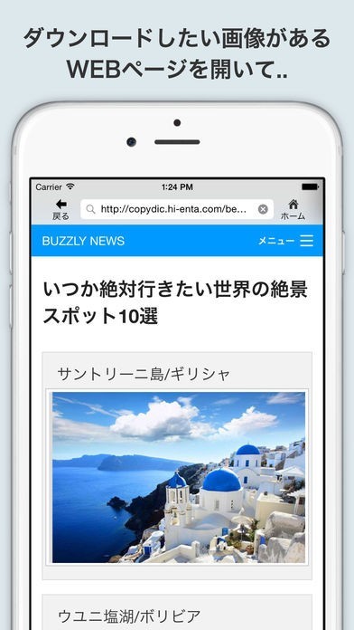 さくさく画像を検索してダウンロード：ｳｪﾌﾞ画像検索 | スクリーンショットその1