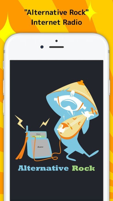 無料で音楽聴き放題！オルタナティブ・ロック - インターネットラジオ | スクリーンショット