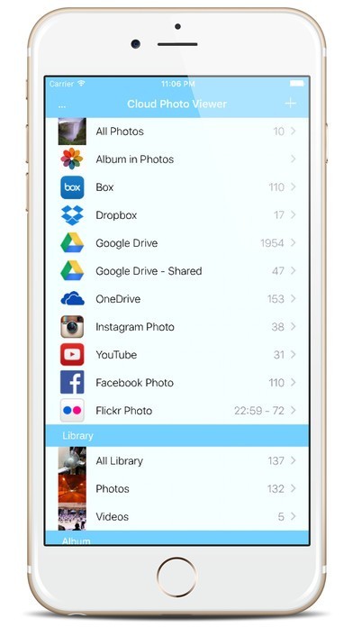 Cloud Photo Viewer for Chromecast & Fire TV | スクリーンショットその1