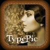 TypePic-文字入れ、フィルターの写真加工！無料の文字入力の画像編集アプリはフォントも豊富で写メに落書きを合成！ アイコン