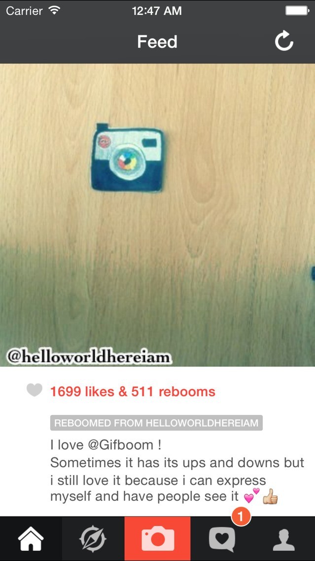 GifBoom | スクリーンショット