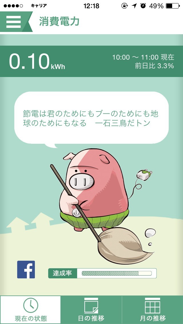 フレッツ・ミルエネ | スクリーンショット