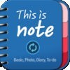 This Is Note (Calendar + PhotoAlbums + Diary + To-do) アイコン