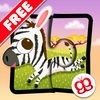 野生の動物 ジグソーパズル 123 (無料版) - 子供用の楽しい言語学習ゲーム アイコン