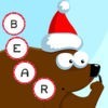 ABCのクリスマス！子供のためのゲーム： 学ぶ 森の動物と言葉やアルファベットを書き込むことができます。無償、新しい、学習、メリークリスマス！ アイコン