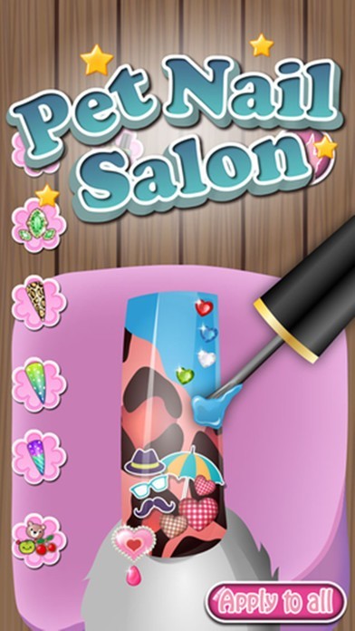 ペットネイルサロン - 子供向けゲーム | スクリーンショットその1