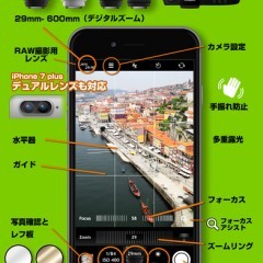 「一眼レンズキット 〜RAW、デュアルレンズ対応〜」で一眼レフを体感！のアイコン