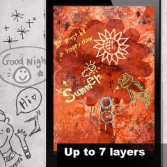 「SigNote 手描き写真にアイディア無限大！」を使えば手書きの絵や文字を写真に転写できちゃう！のアイコン