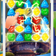 新感覚パズルゲームが凄い！ゲームボードやクエストが満載のグミドロップ！- 無料のマッチ 3 パズルのアイコン