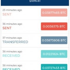 Blockchain - Bitcoin Wallet：世界で通用する仮想通貨の口座！のアイコン