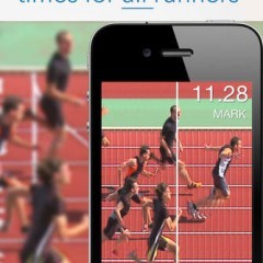 「SprintTimer」オリンピックと同じ技術を使った写真判定でタイムを計れるアプリのアイコン