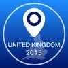 イギリスオフライン地図+シティガイドナビゲーター、観光名所と転送 アイコン