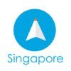 シンガポール旅行者のためのガイドアプリ 距離と方向ナビのPilot(パイロット) アイコン