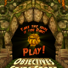 Temple Runは難易度高めの道をとにかく走るアクションゲームのアイコン