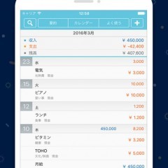 家計簿アプリ「らくな家計簿 - Next」でこだわりの資産管理を！のアイコン