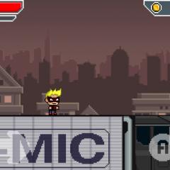 レトロ風ヒーローアクション「HERO-X: ヒーローX」のアイコン