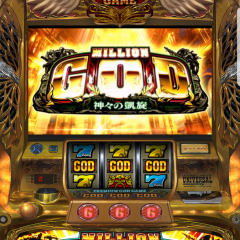 「GP　ミリオンゴッド　神々の凱旋」　実機の反応を楽しもうのアイコン