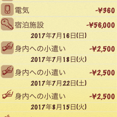 家計の収支を一括管理！共有できる家計簿アプリ「賢く家計簿」のアイコン