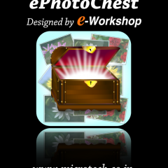 「ePhotoChest」人に見られたくない写真や画像を隠しちゃおう！のアイコン
