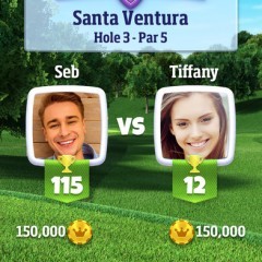 ゴルフクラッシュ - ゴルフ好きにはたまらないゲームアプリのアイコン