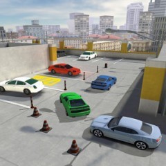 レース車運転シミュレータ: 都市の 3 D テストを運転 - とてもリアルな運転シミュレーションゲームのアイコン