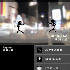 「棒人間RPG」レトロとカジュアルの融合！本格的なバトルが楽しめるRPGのアイコン