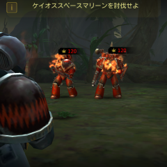 「Warhammer 40,000: Space Wolf」カードを駆使するシミュレーションRPGのアイコン