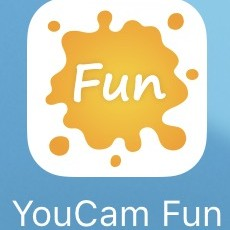 皆で盛り上がる写真を撮ろう「YouCam Fun－自撮り、顔認証、ウケる」のアイコン