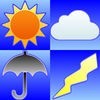 周辺便利天気 - 気象庁天気予報レーダーブラウザアプリ - アイコン