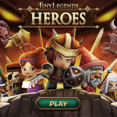 カクカクのキャラがかわいい「伝説：ヒーローたち」のアイコン