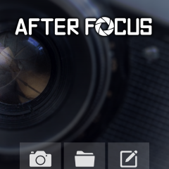 「AfterFocus」を使ってスマートフォンで撮った写真がプロのような仕上がりに！？のアイコン