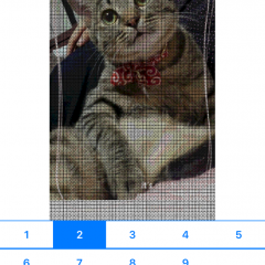 「dot ART-ドット絵や8ビットアートモザイク写真風無料画像編集加工アプリ-」アーティスティックな画像を作ろう！のアイコン