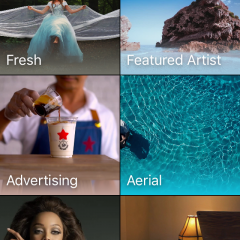 「Cinemagraph Pro」は、画像の一部分だけ動くアニメーションGIF写真を作れるアプリのアイコン