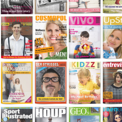 「Photo2Cover - 自分だけのマガジンカバーを作成しよう」で憧れの表紙モデルデビューしよう！のアイコン