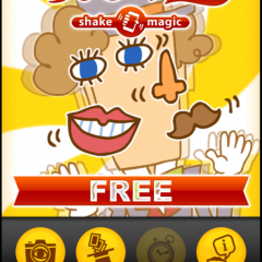 「フルット・カワール FREE」でスマホをシェイクするだけで変身！のアイコン