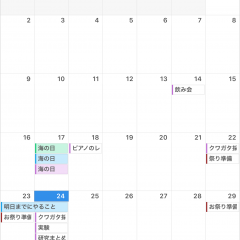 「Calendars by Readdle - カレンダー 同期、タスク管理もできる」－予定がとても見やすいカレンダーのアイコン