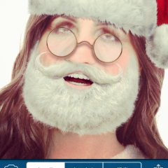 「Santify - サンタ・赤鼻のトナカイ・エルフに変身しよう」クリスマスをもっと楽しめるなりきりアプリ！のアイコン