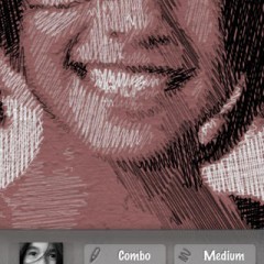 「SketchMee」どんな写真も一瞬でかっこいい手書きスケッチに変換してくれる写真加工アプリ！のアイコン