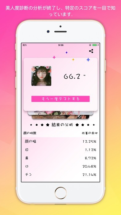 診断 顔 黄金 比