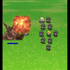 指先ひとつで敵を倒す「超ダメージ勇者」で爽快プレイ！のアイコン