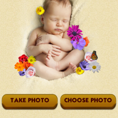「Baby Photos - Make beautiful birth announcements.」で赤ちゃんの誕生を祝おう！のアイコン