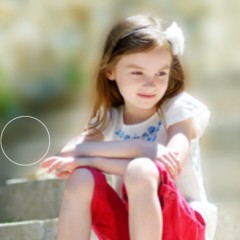 なぞるだけで簡単にぼかし加工ができるアプリ「ぼかし背景 写真加工 - 簡単ぼかし & モザイク 加工アプリ 無料」のアイコン