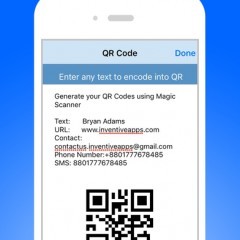 「QR Code Reader・QR Code Scanner & Barcode Scanner」QRコードとバーコード読み取り、QRコード作成アプリのアイコン