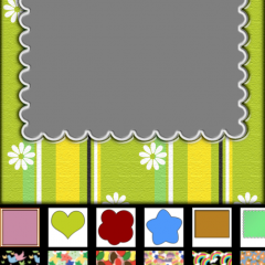 「フォトフレームと罫線」で写真を可愛く飾ろう！のアイコン