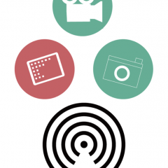 「カンタン共有」を使って写真やアドレスを簡単に共有しよう！のアイコン