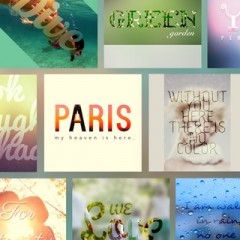 「Clipping Mask Text Square - Blurred Text on Photo for Instagram」でオシャレな写真を作ろう！のアイコン